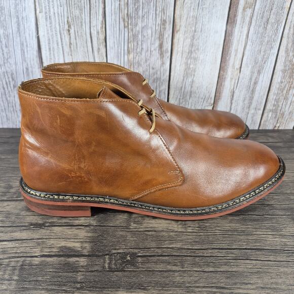 Allen Edmonds Gobi Brown Leather Chukka Boots Men's Sz 13 D (VGC) - Picture 3 of 9